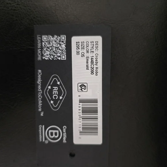 NEW MZ Wallace Crosby Hobo - Color: Emerald - Picture 16 of 16